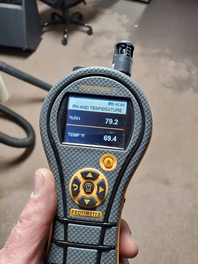 Moisture meter humidity assessment for Mold Remediation & Removal in Atlas